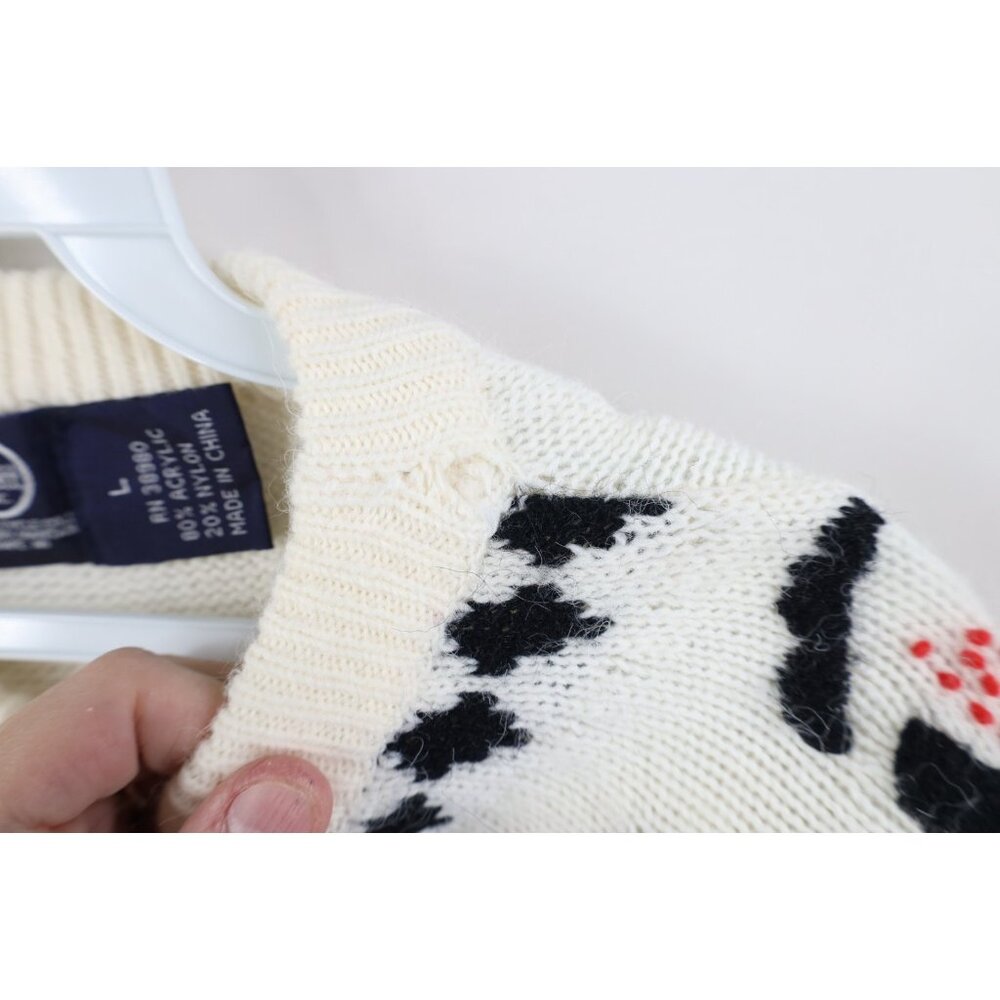 Vintage 70s Streetwear Womens Large Embroidered A… - image 7